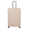 it luggage Eco Tough Beige Large-28 inches Expandable Eco-Friendly Polypropylene Hardsided with TSA Lock & Wet Pouch Inside 8 Wheel Trolley Bag
