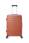 JUMP ESCO ES24-Terracota-Medium-66cm Expandable Hardsided 8 Wheel Luggage with TSA Lock