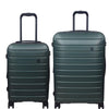 it luggage Legion Forest Green-Set of 2- Medium & Cabin-70,54 cms Expandable Hardsided 8 Wheel Trolley Luggage with TSA Lock