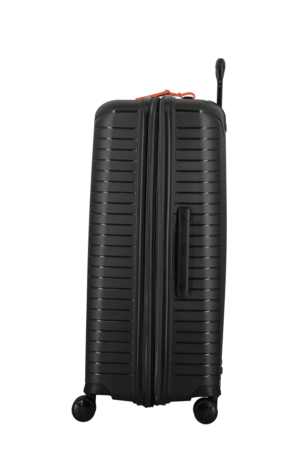 JUMP EVAE EV24 Dark Grey- Set of 2-Medium & Cabin-66,55cm Expandable Hardsided 8 Wheel Luggage with TSA Lock, Shoe Pouch, Wet Pouch, Laundry Bag and Silicone Name tag