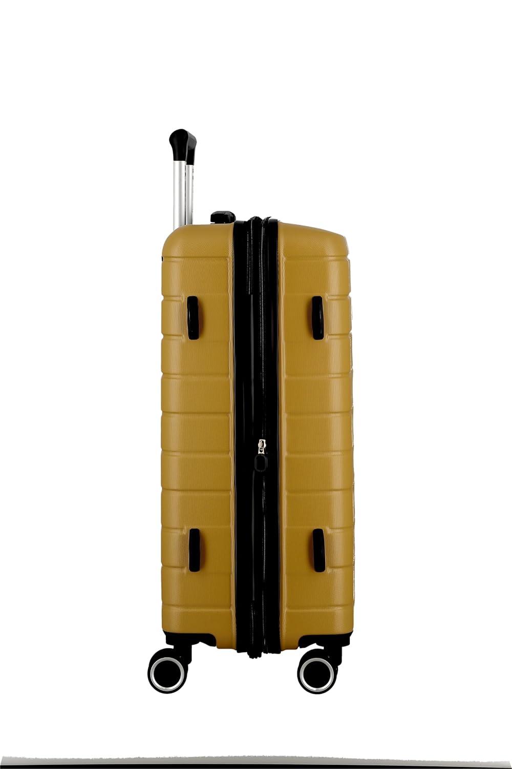 JUMP ESCO ES24-Mustard-Medium-66cm Expandable Hardsided 8 Wheel Luggage with TSA Lock