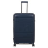 it luggage EcoTough Blue Large-28 inches Expandable Eco-Friendly Polypropylene Hardsided with TSA Lock & Wet Pouch Inside 8 Wheel Trolley Bag
