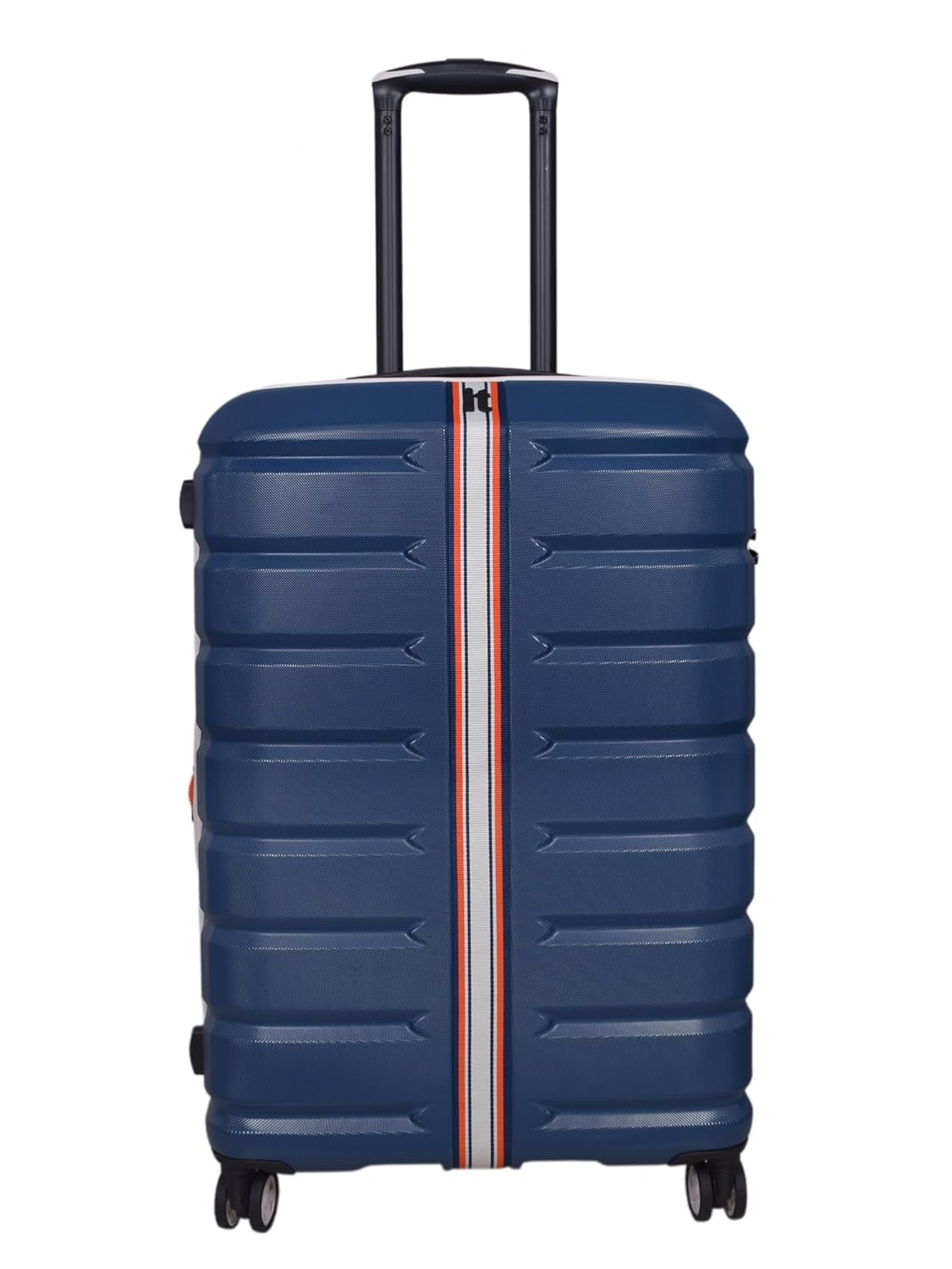 it luggage Intertide Blue Medium-24 inches Expandable Polycarbonate Hard Case Check-in Luggage TSA Lock 8 Wheel Trolley Bag Water Proof Interior Pocket