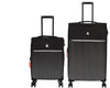 it luggage The Lite- Black- Set of 2- Large & Cabin-28 & 20 inches Expandable Softsided with TSA Lock 8 Wheel Trolley Bag