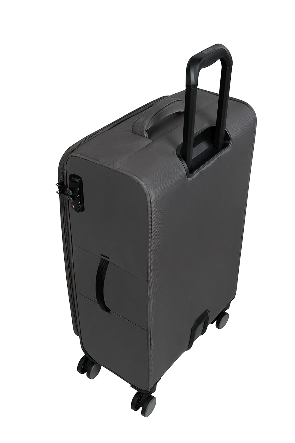 it luggage Citywide Charcoal Grey Cabin-55cm Softsided 8 Wheel Trolley Bag with TSA Lock