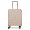 it luggage Eco Tough Beige Cabin-20 inches Expandable Eco-Friendly Polypropylene Hardsided with TSA Lock & Wet Pouch Inside 8 Wheel Trolley Bag