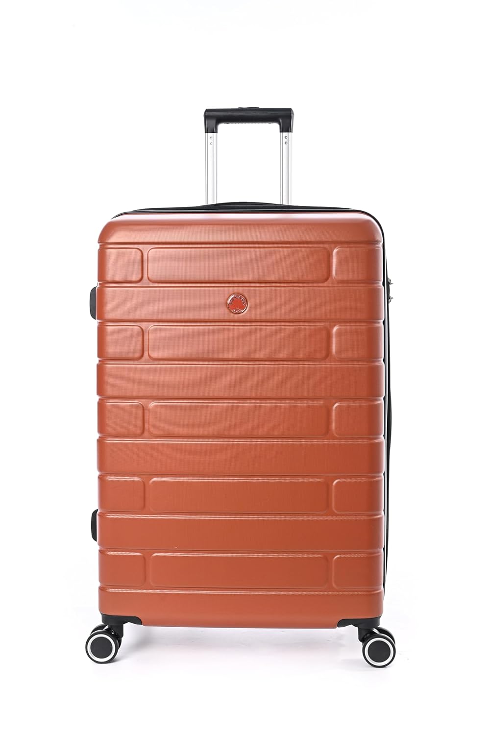 JUMP ESCO -Terracota-Set of 2-Large & Cabin-76, 55cm Expandable Hardsided 8 Wheel Luggage with TSA Lock