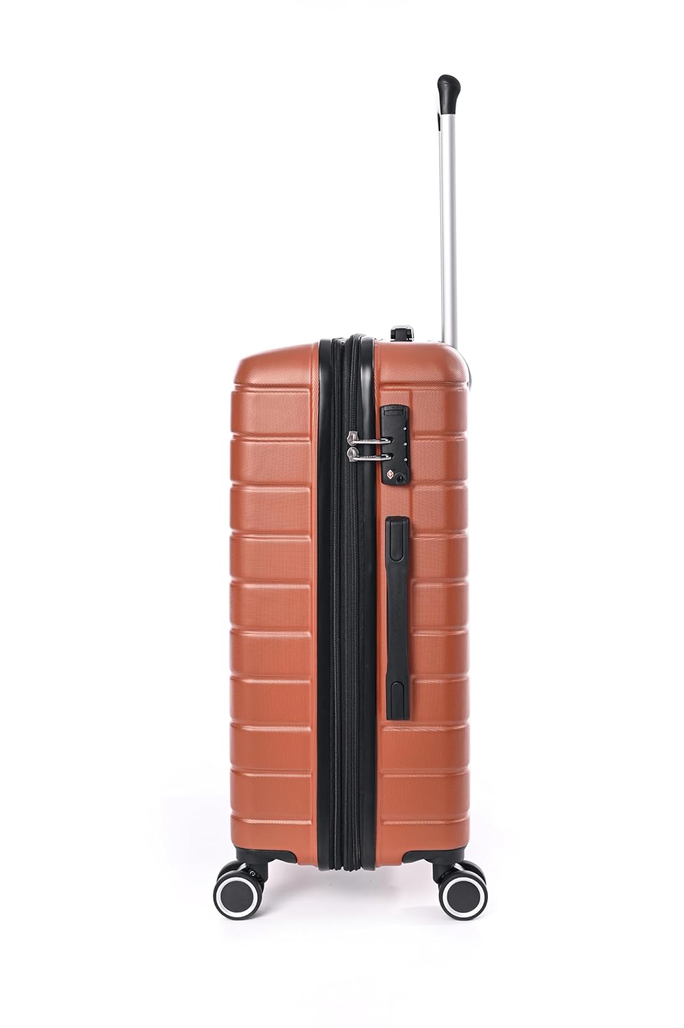 JUMP ESCO ES22-Terracota-Cabin-55cm Expandable Hardsided 8 Wheel Luggage with TSA Lock