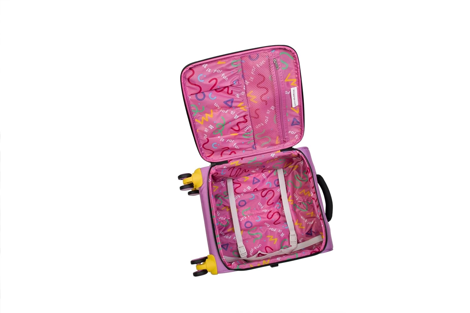 it luggage-Mermaid Reef-Light Pansy(Lilac)-Underseater-18 inches-Kids Luggage- Soft case- Travel Bag-8 Wheel Trolley Bag