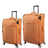 it luggage Reptilian-Yellow-Combo- Large & Medium-28 & 24 inches- Expandable- Softsided with TSA Lock 8 Wheel Trolley Bag