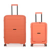 it luggage Momentous Fusion Coral Set of 2-28 & 20 inches Cabin with Padded Laptop Section & Large Expandable Polypropylene Hardsided with TSA Lock & Wet Pouch Inside 8 Wheel Trolley Bag