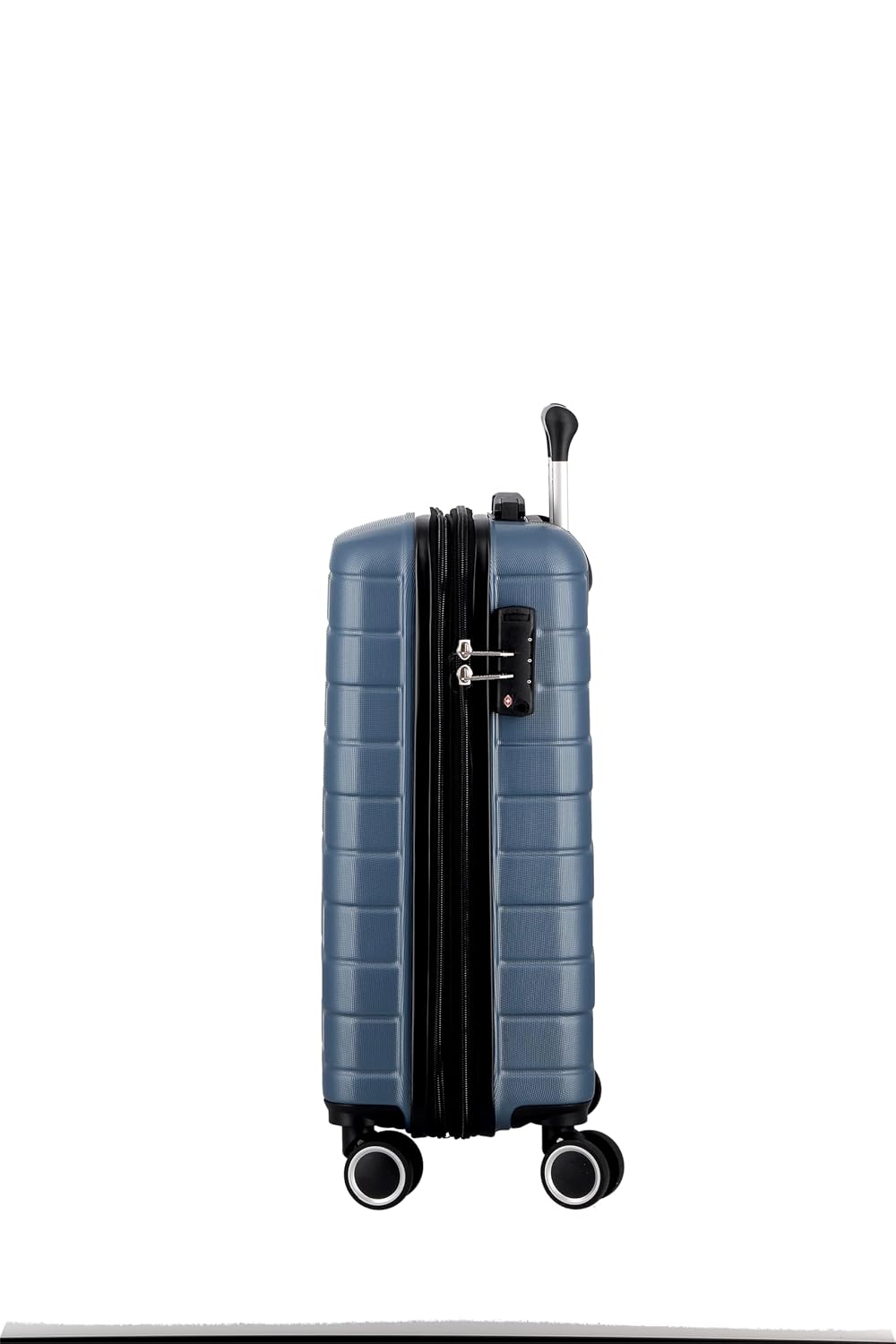 JUMP ESCO ES22-Blue-Cabin-55cm Expandable Hardsided 8 Wheel Luggage with TSA Lock