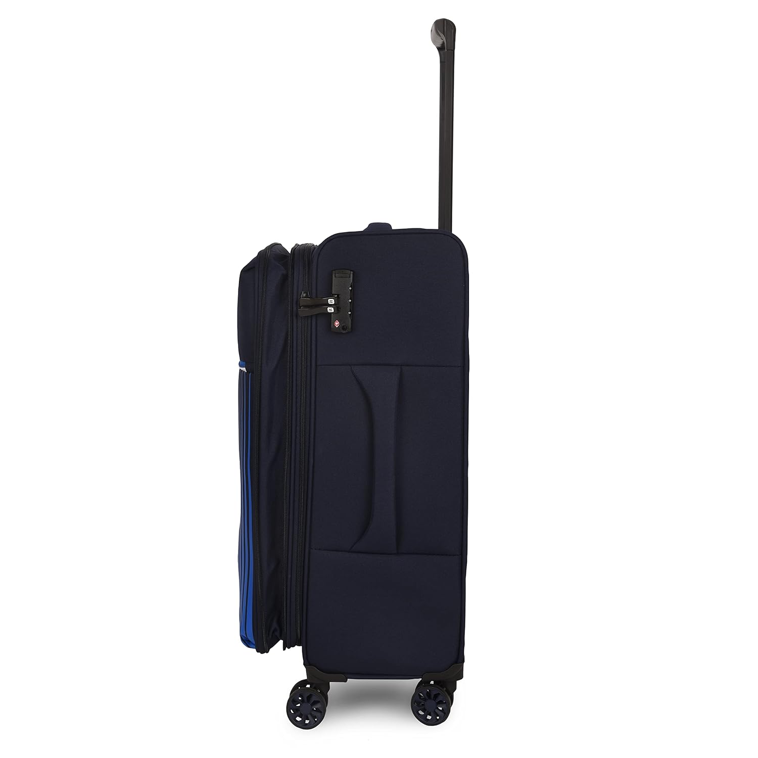 it luggage The Lite-Blue- Medium-24 inches Expandable Softsided with TSA Lock 8 Wheel Trolley Bag
