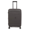it luggage EcoTough Metal Grey Large-28 inches Expandable Eco-Friendly Polypropylene Hardsided with TSA Lock & Wet Pouch Inside 8 Wheel Trolley Bag