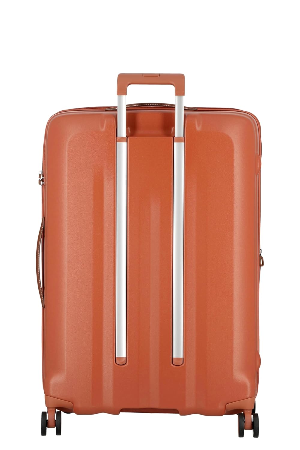 Uppsala Rigid-Terracota-Set of 2-Large & Medium -76, 69 cm Expandable Hardsided 8 Wheel Luggage with TSA Lock, Anti-Theft Zipper, Name Tag and Luggage Cover