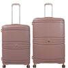 it luggage-Quintessential-Brown-Set of 2-Large & Medium- 28,24 inches Expandable Hard Case Beautiful Interior with Wet Pouch Carry-on & Check-in Luggage 8 Wheel Trolley Bag