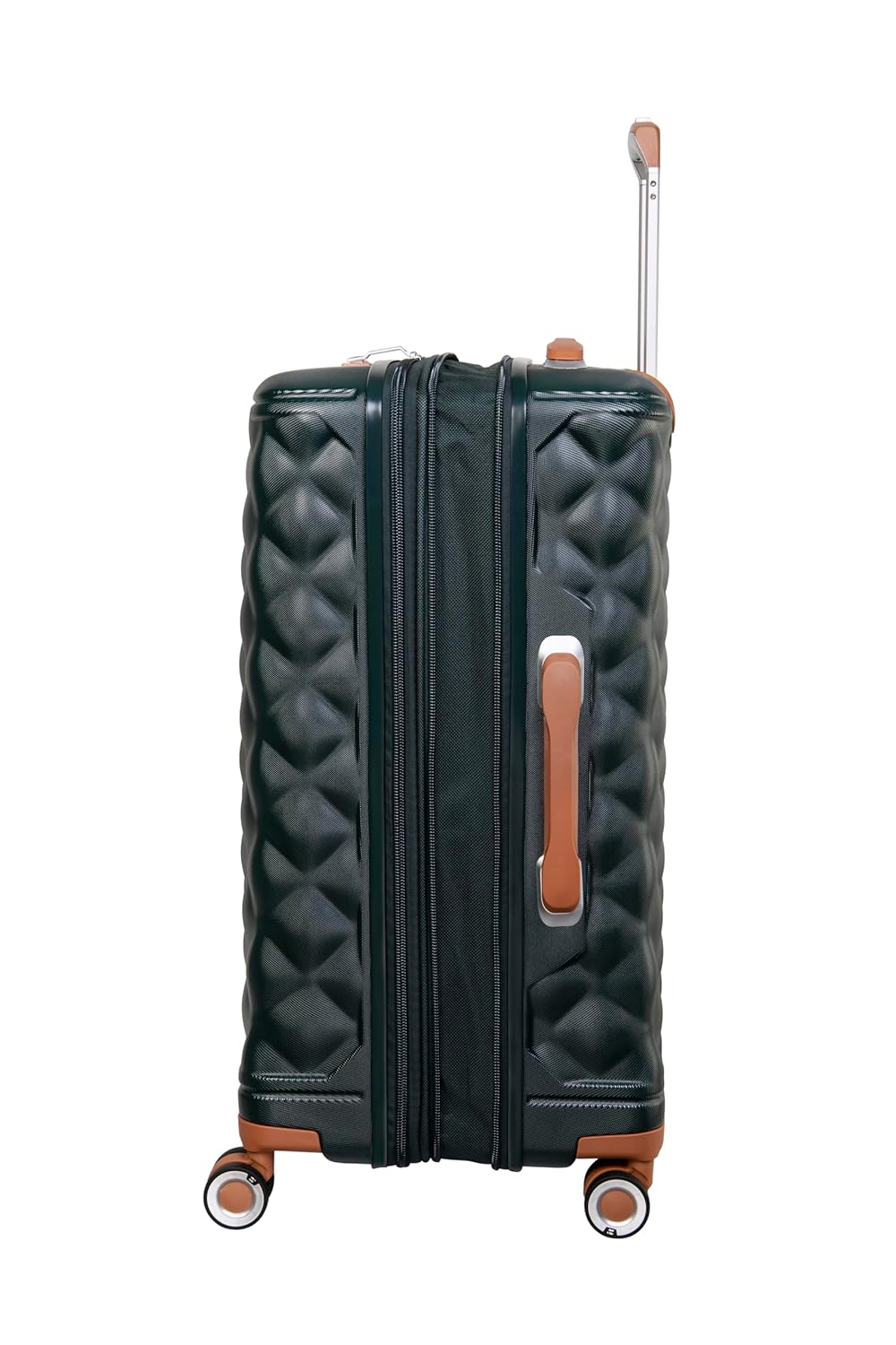 it luggage Indulging Dark Green -Large-28 inches Expandable Check-in Luggage Hard Case Beautiful Interior 8 Wheel Trolley Bag