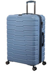 it luggage -Prosperous-Denim Blue-Large-80cms | Expandable | Polycarbonate | Hardsided Suitcase |Travel Bag | 8 Wheel Trolley Bag
