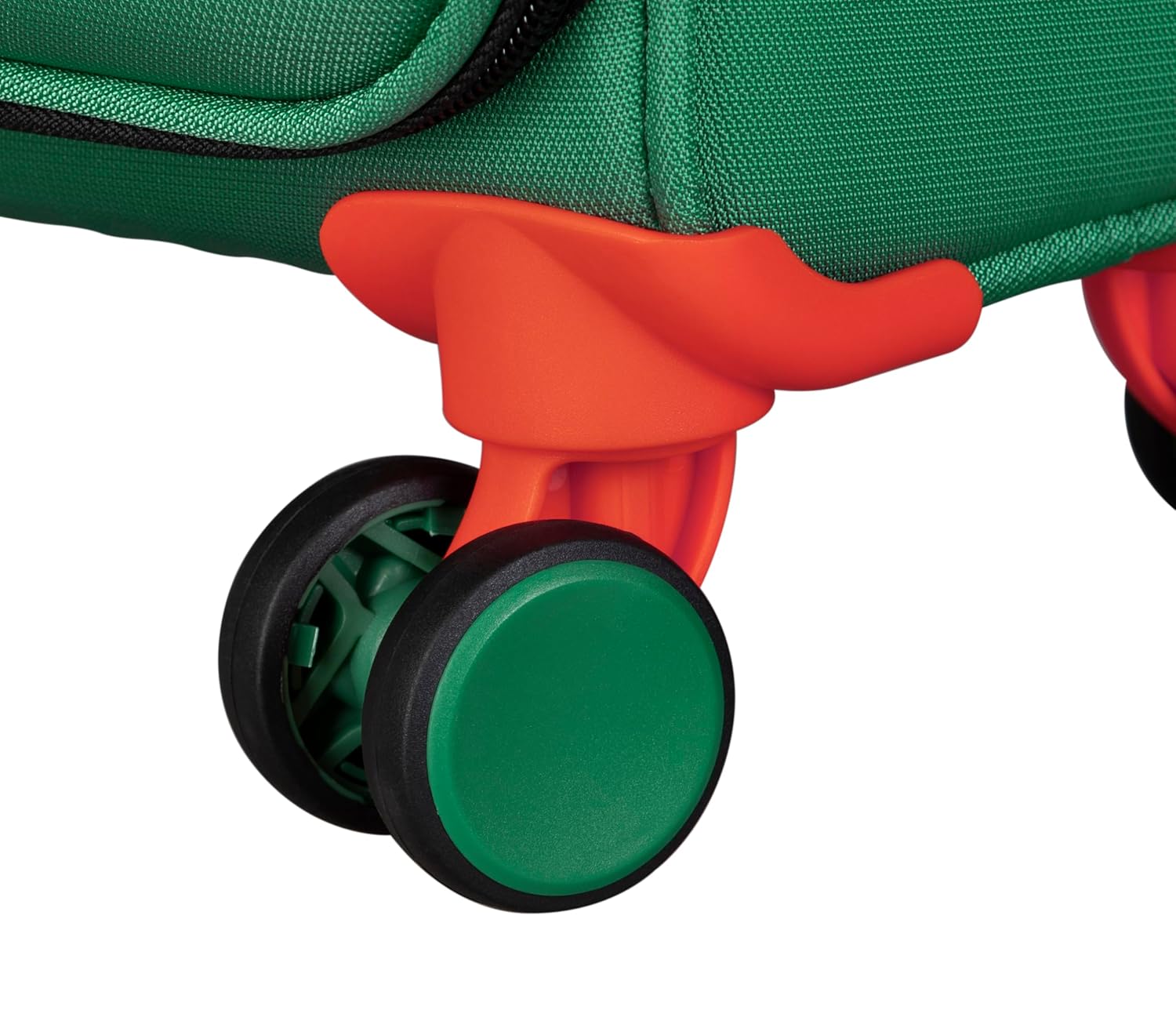 it luggage-Dino Roar-Irish Green-Underseater-18 inches-Kids Luggage- Soft case-Travel Bag-8 Wheel Trolley Bag
