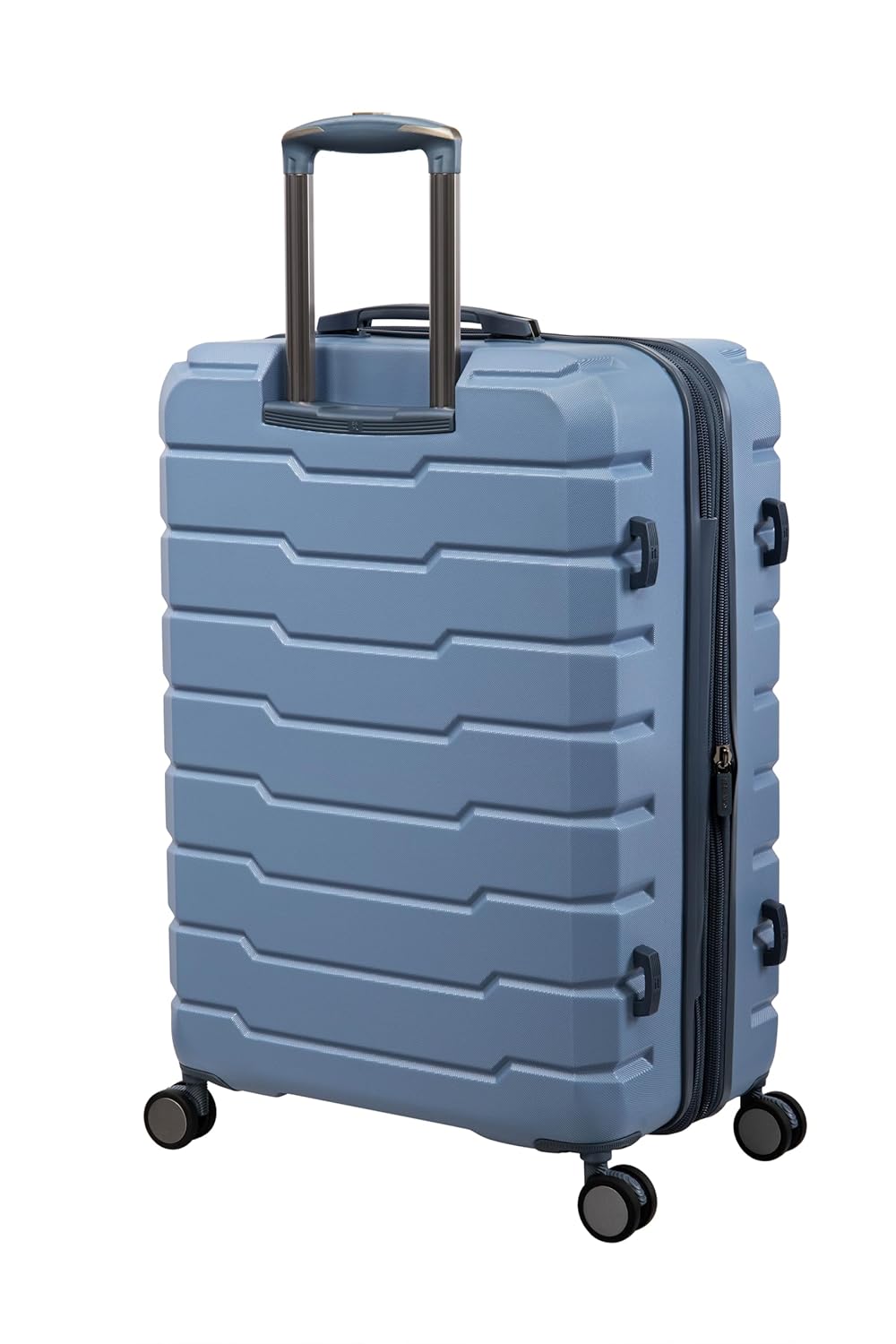 it luggage -Prosperous-Denim Blue-Large-80cms | Expandable | Polycarbonate | Hardsided Suitcase |Travel Bag | 8 Wheel Trolley Bag