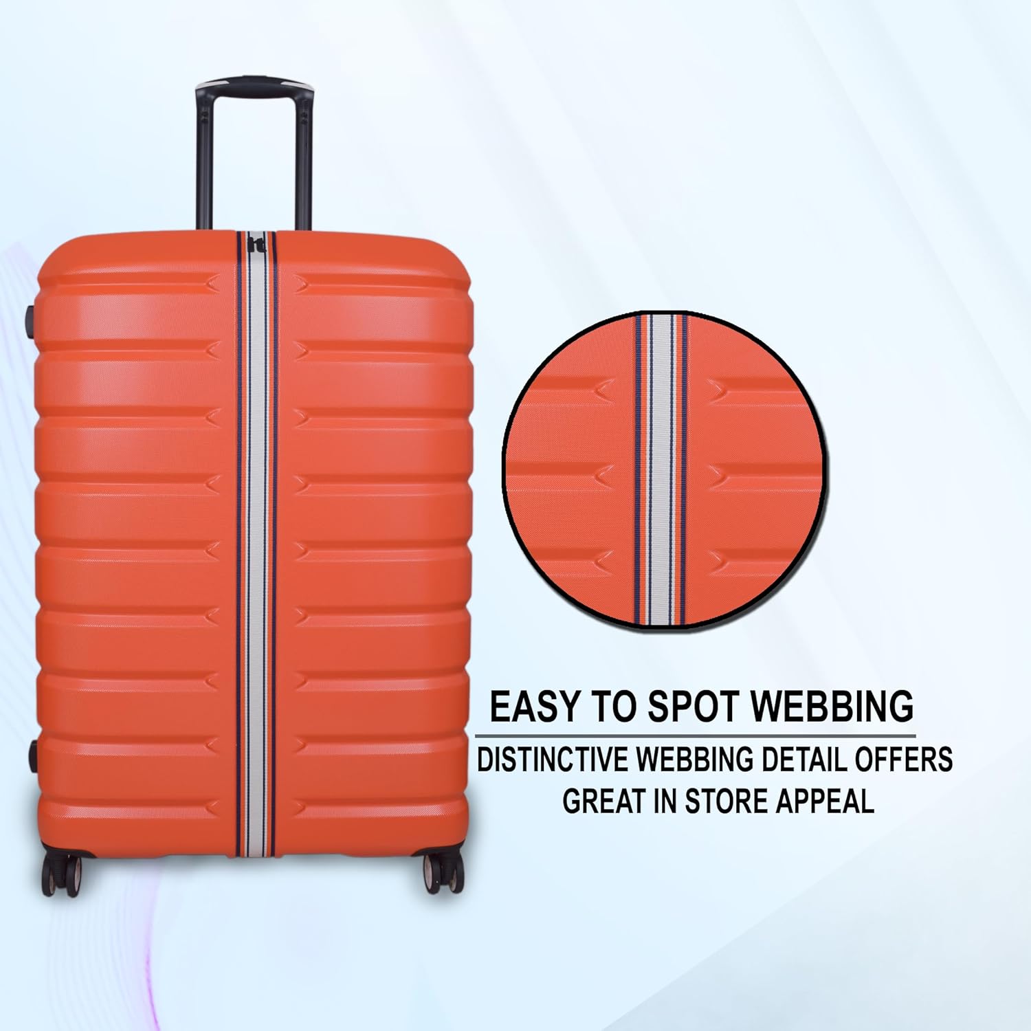 it luggage Intertide Red Set of 2-Large & Medium -28 & 24 inches Expandable Polycarbonate Hard Case Check-in Luggage TSA Lock 8 Wheel Trolley Bag Water Proof Interior Pocket