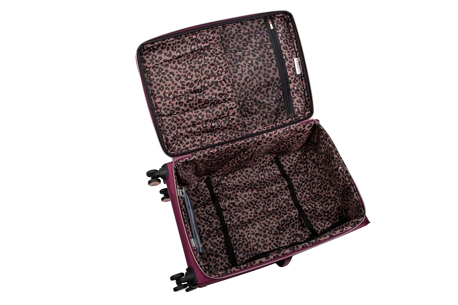 it luggage Bewitching-Purple-Set of 4-18,20,24,28 inches Expandable Soft case 8 Wheel Trolley Bag with Shoe Pouch & Wet Pouch Cabin & Check-in Luggage-81cm,71cm,56cm & 45cm