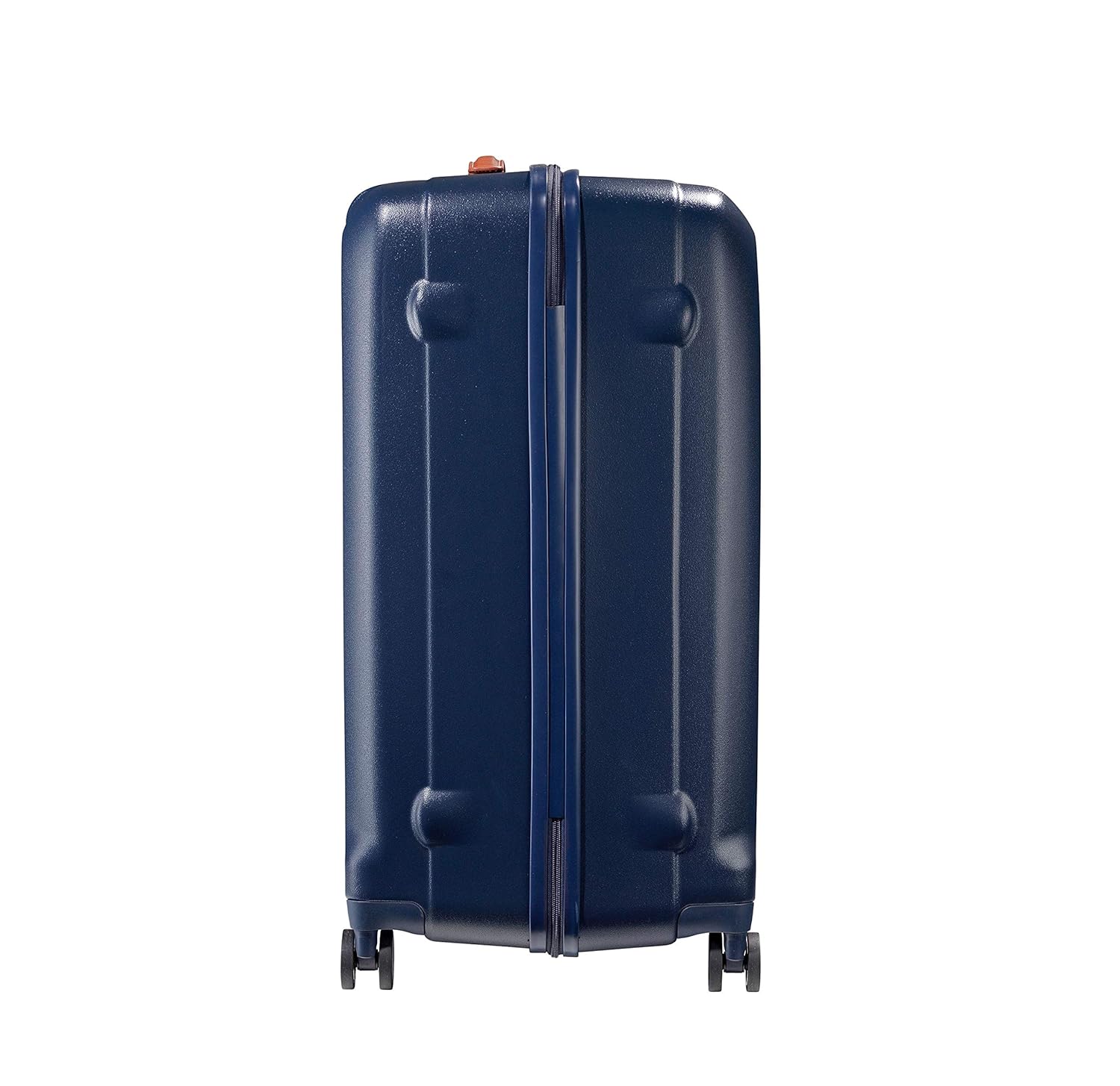 JUMP Uppsala Rigid-Navy Blue-Extra Large-72cm Expandable Hardsided 8 Wheel Cargo Luggage with TSA Lock, Anti-Theft Zipper, Name Tag and Luggage Cover