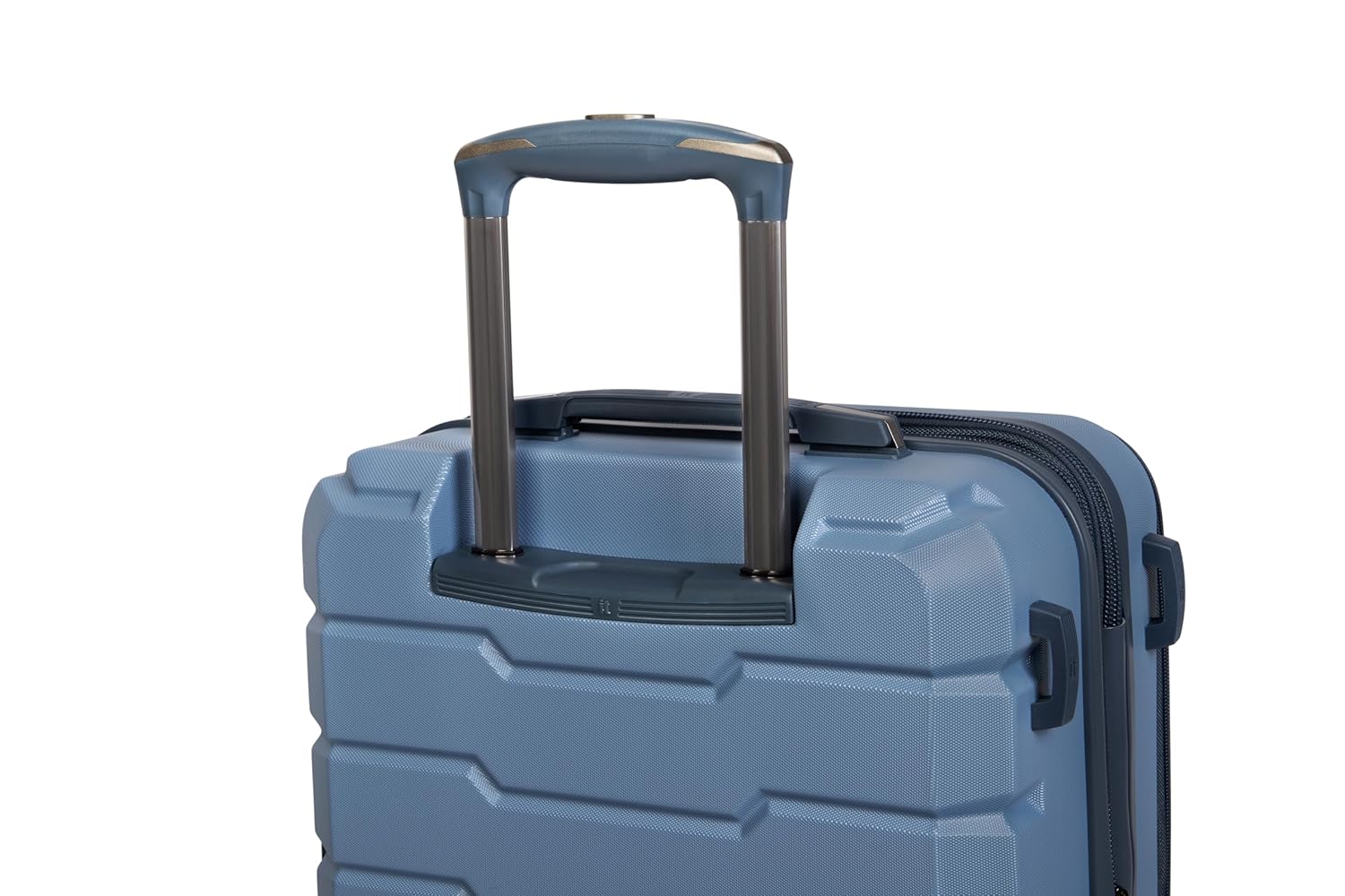 it luggage -Prosperous-Denim Blue-Large-80cms | Expandable | Polycarbonate | Hardsided Suitcase |Travel Bag | 8 Wheel Trolley Bag