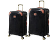 it luggage Resolute-Black- Set of 2-Large & Medium-28,24 inches Expandable Hardsided 8 Wheel Luggage Trolley Carry-on luggage-80cm,70cm with TSA Lock