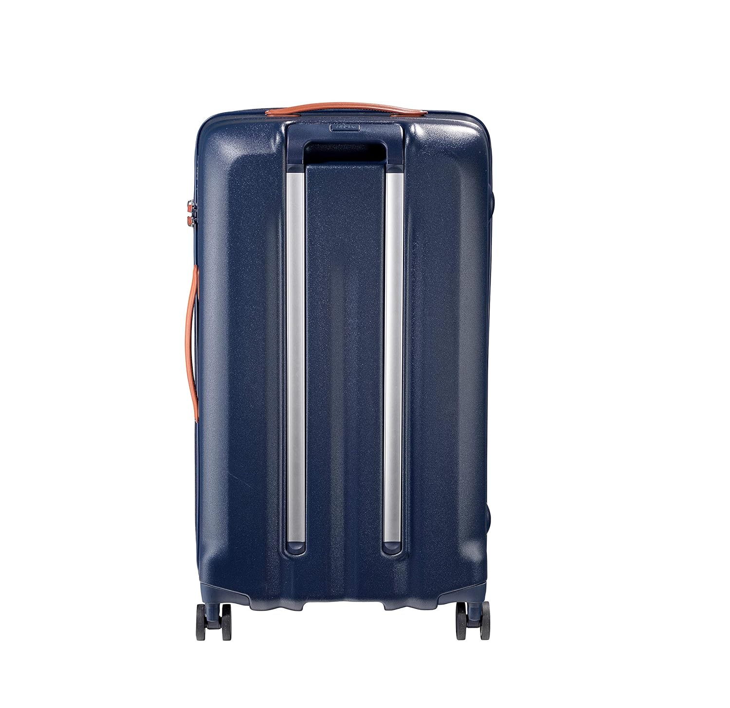 JUMP Uppsala Rigid-Navy Blue-Extra Large-72cm Expandable Hardsided 8 Wheel Cargo Luggage with TSA Lock, Anti-Theft Zipper, Name Tag and Luggage Cover