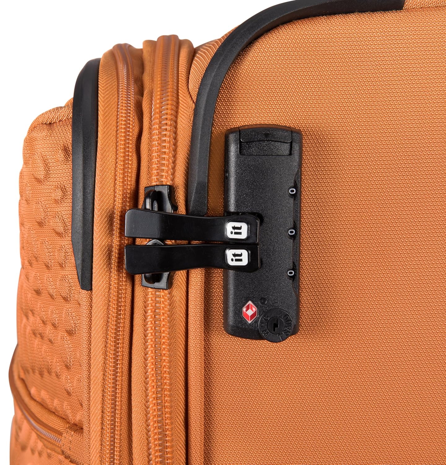 it luggage Reptilian- Yellow-Cabin-20 inches- Expandable -Softsided with TSA Lock 8 Wheel Trolley Bag